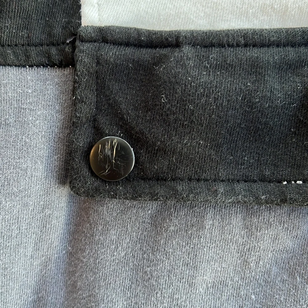 Zara one step further color block hoodie